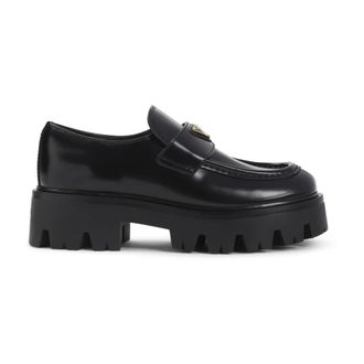 Prada Dames, Schoenen, Zwart, Maat: 37 1/2 EU Leer