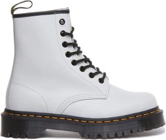 Dr. Martens Bex Veterlaarzen - Dames - Veterlaarzen - Wit - 38 EU - Leer - Schoenen