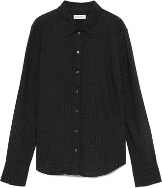 Marc O'Polo Camicia con stampa geometrica - Nero