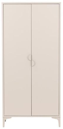 VE DESIGN Stylischer 2-türiger Schrank Piring 183 x 85 cm, Beige