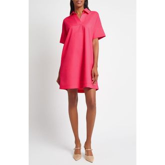 Ming Wang A-Line Shift Dress in Vibrant Fuchsia at Nordstrom Rack, Size Xx-Small