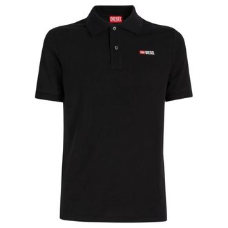 Diesel Heren T-Smith-Div Poloshirt (Zwart)