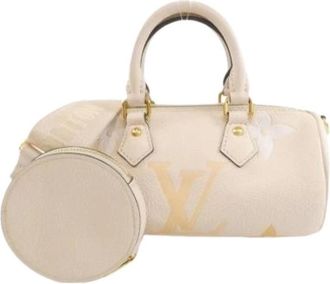 Louis Vuitton Pre-owned M45708 Schoudertas - Dames - Vintage Mini Tas - Beige - ONE Size - Vintage