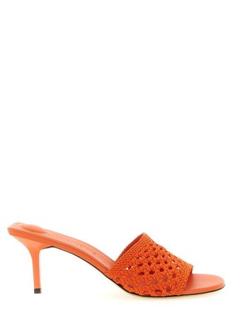 Jacquemus Orange Slip On Heels