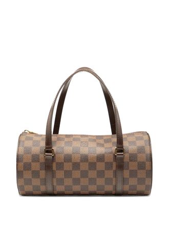 Louis Vuitton 2007 Damier Ebene Papillon 26 handbag - women - Calf Leather/Fabric - One Size - Brown
