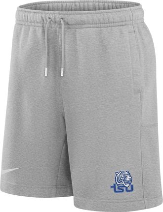 Nike Mens College (Tennessee State) Phoenix Fleece Shorts in Grey | M73891TESU26-DHR