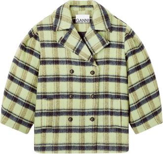 Ganni Donna, Giacche, Verde, S, new