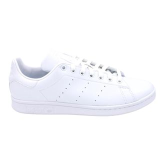 adidas Leren Veters Rubberen Zool Sneaker - Heren - Skateschoenen - Wit - 45 1/3 EU - Fitness