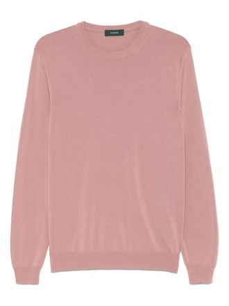 Zanone cotton top - men - Cotton - 50 - Pink