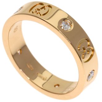Gucci Pink Gold (18K) Band Ring (Pre-Owned)