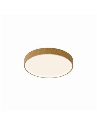 Mantra Mantra Plaf&oacute;n Led Cumbuco Ii Madera Cct 30w/40w/50w Regulable 2700k-3300k-4000k