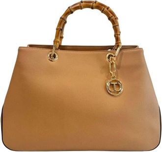 Twinset Brown PU Women Womens Handbag