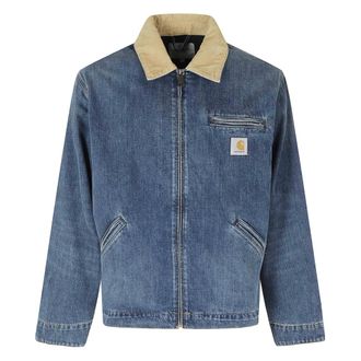 Carhartt Work in Progress Carhartt Wip, Denim Jackets, male, Blue, Size: XL OG Detroit Jacket