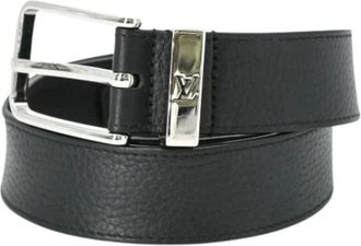 Louis Vuitton Pre-owned Belts, male, Black, Size: ONE SIZE Pre-owned M8202 Standard belt