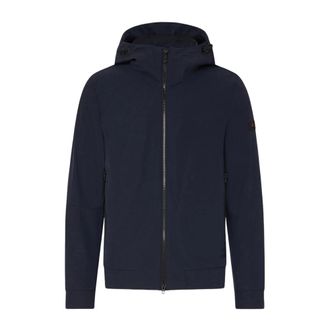 Peuterey Giubbotto in tessuto tecnico - Heren - Vesten met rits - Blauw - M - Hoodies & sweatvesten