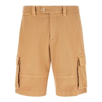 Brunello Cucinelli Hombre, Pantalones cortos, Beige, Talla: L