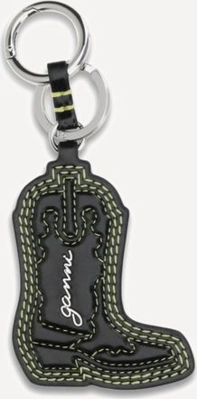 Ganni Western Boot Keyring Female UNI