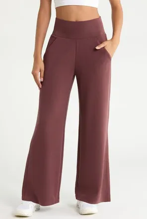 Prana Shea Wide Leg Pants in Cacao at Nordstrom, Size X-Small