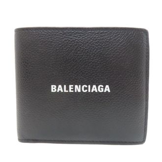 Balenciaga Black Leather Wallet (Bi-Fold) (Pre-Owned)