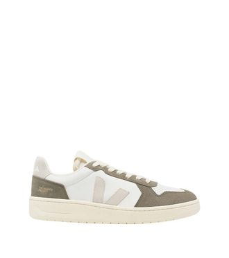 Veja White Color-Block V-82 Sneakers