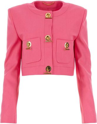 Moschino Fuchsia Single Breasted Blazer