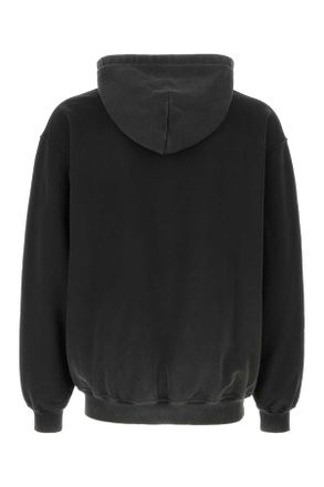 Represent Mens Charcoal Cotton Thoroughbred Sweatshirt Vintageblack Felpe Sweater