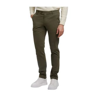 Brooks Brothers Stretch Katoen Chino - Heren - Broeken - Groen - Maat: W40 Katoen