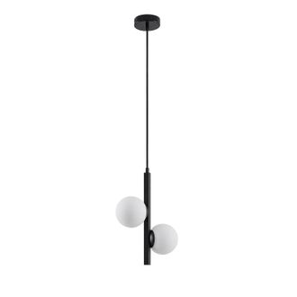 Lucande L&aacute;mpara Colgante emarin En Negro De Metal - Lucande