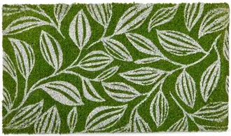 Tag Line Leaf Coir Mat Multi Coir Everyday in Green at Nordstrom, Size Medium