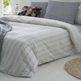 COTTON ARTEAN Funda n&oacute;rdica 100% algod&oacute;n org&aacute;nico blanco 240x220 cm cama 150