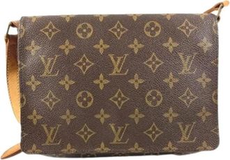 Louis Vuitton Pre-owned Monogram Schoudertas - Dames - Vintage Schoudertas - Bruin - ONE Size - Vintage