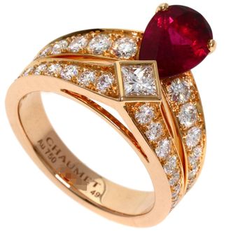 Chaumet Pink Gold Pink Gold (18K) Band Ring (Pre-Owned)