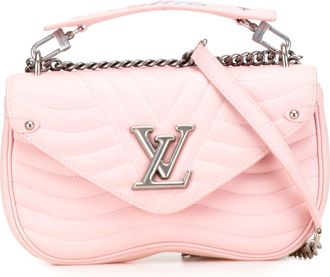 Louis Vuitton Pre-owned Womens New Wave Chain Bag Quilted Leather - Light Pink - One Size