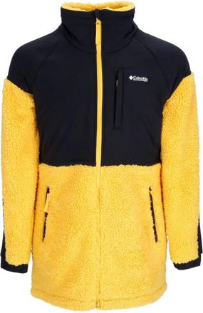 Columbia Shearling Sherpa Jas Rits Zakken - Dames - Jassen - Veelkleurig - S - Polyester - Jassen