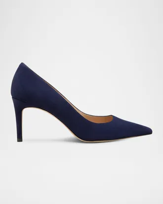 Stuart Weitzman Stuart Suede Stiletto Pumps