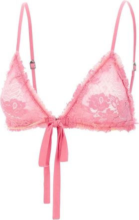 The Attico Lace Bra - Dames - BHs - Roze - S - Ondergoed