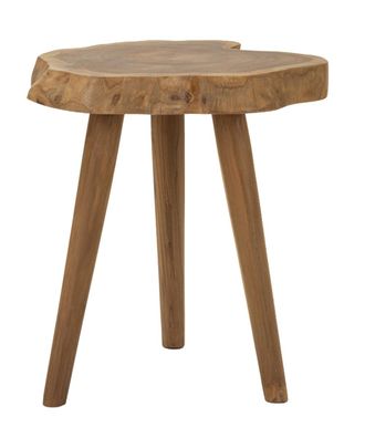 Mauro Ferretti Taburete de madera reciclada cm &oslash; 38x45