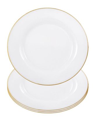 Barski Set Of 4 Plates With Rim