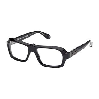 Christian Louboutin Glasses, unisex, Black, 55 MM, Bold Acetate Eyeglasses