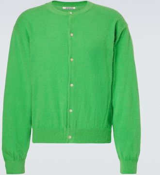 Auralee Cashmere and cotton cardigan