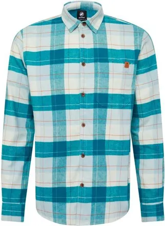 Mammut Trovat Longsleeve Shirt Hemd f&uuml;r Herren | t&uuml;rkis/grau