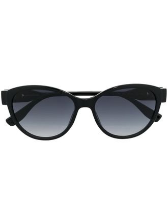 Karl Lagerfeld Zonnebril met uitgesneden montuur - Zwart
