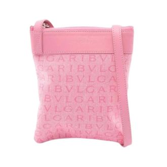 Bulgari Pre-owned Shoulder Bag - Dames - Pre-owned - Roze - Maat: ONE Size Leer