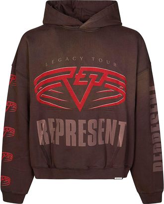 Represent Cropped Silhouette Legacy Tour Hoodie