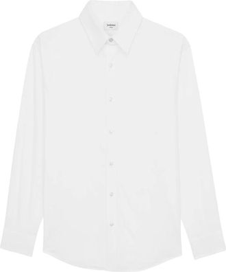 Saint Laurent Overhemden, Heren, Wit, L, Casual Shirts