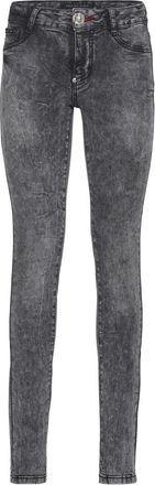 Philipp Plein Angel Jeggings - Dames - Skinny Jeans - Grijs - W27 - Katoen - Jeans