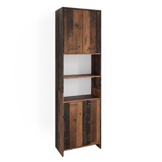 Vicco Armario De Ba&ntilde;o Maris, Roble R&uacute;stico, 56.1 X 190 Cm