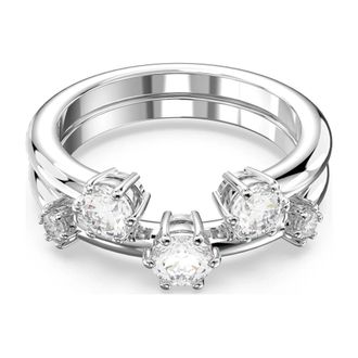 Swarovski Constella Ringen - Dames - Ringen - Grijs - 58 MM - Accessoires