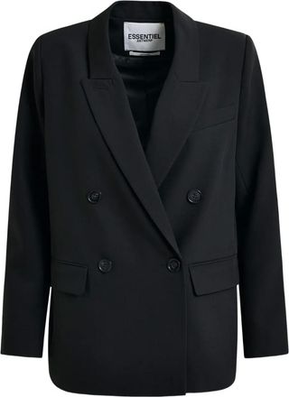 Essentiel Blazer doppiopetto - Nero