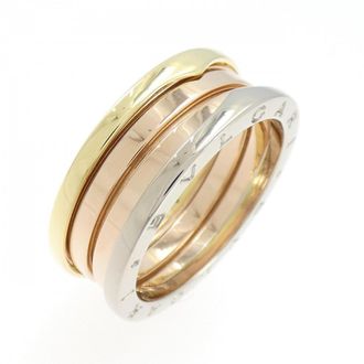 Bulgari Yellow Gold (18K) Pink Gold (18K) White Gold (18K) Band Ring (Pre-Owned)
